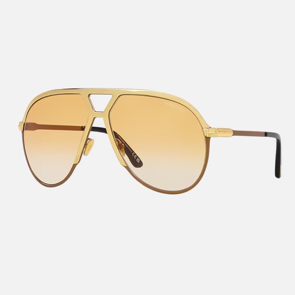 New! Authentic Tom Ford Pilot Gradient Sunglasses. - Picture 15 of 15